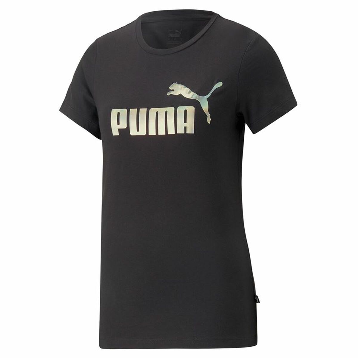 Maglia a Maniche Corte Donna Puma Essentials+ Nova Shine Nero Taglia:M