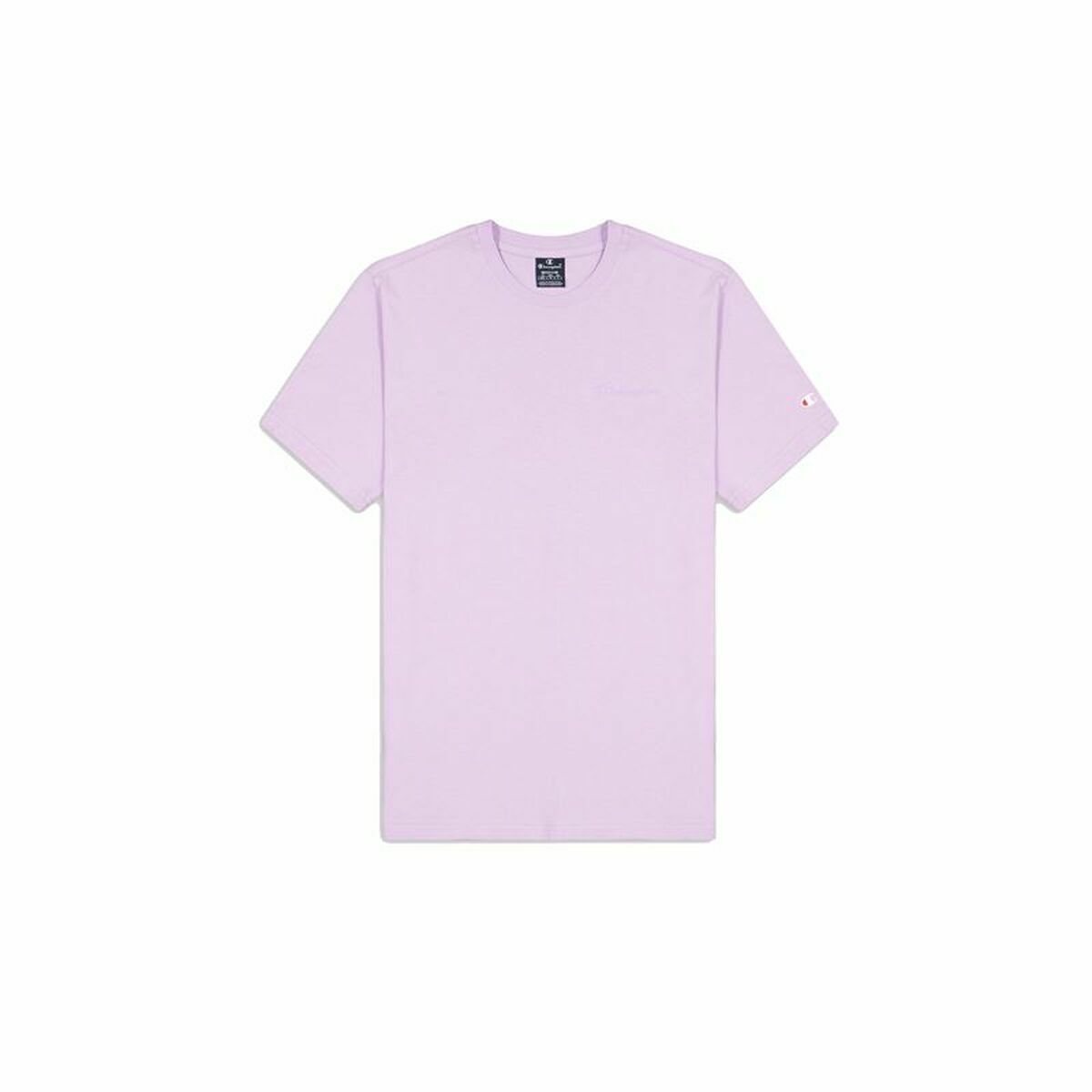 Maglia a Maniche Corte Uomo Champion Crewneck Lilla Taglia:S
