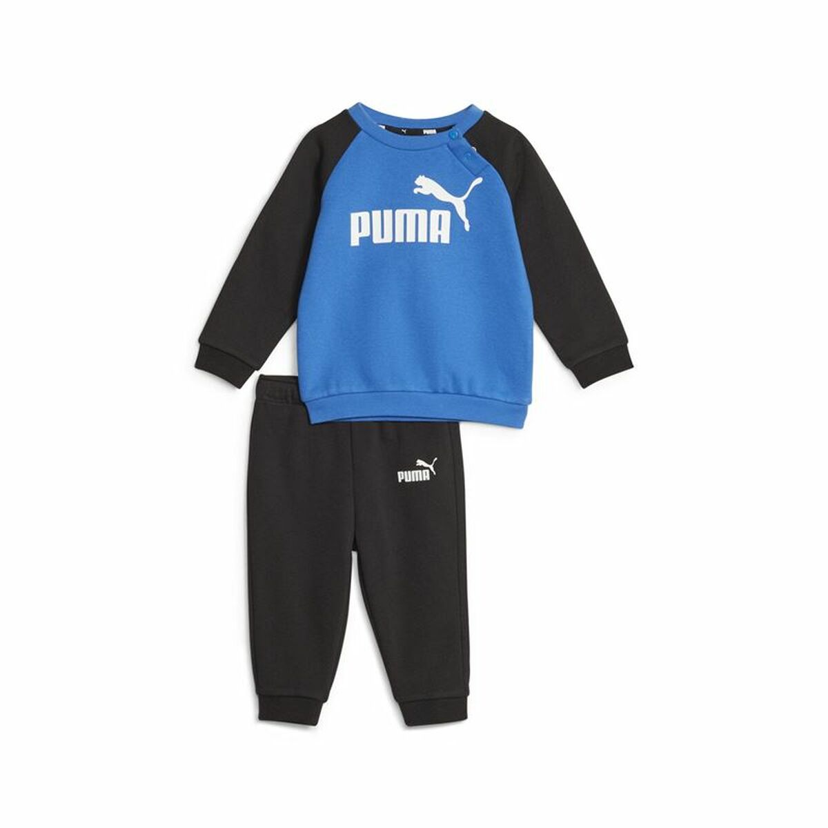 Tuta da Donna Puma Minicats Ess Raglan Nero Taglia:4-6 mesi
