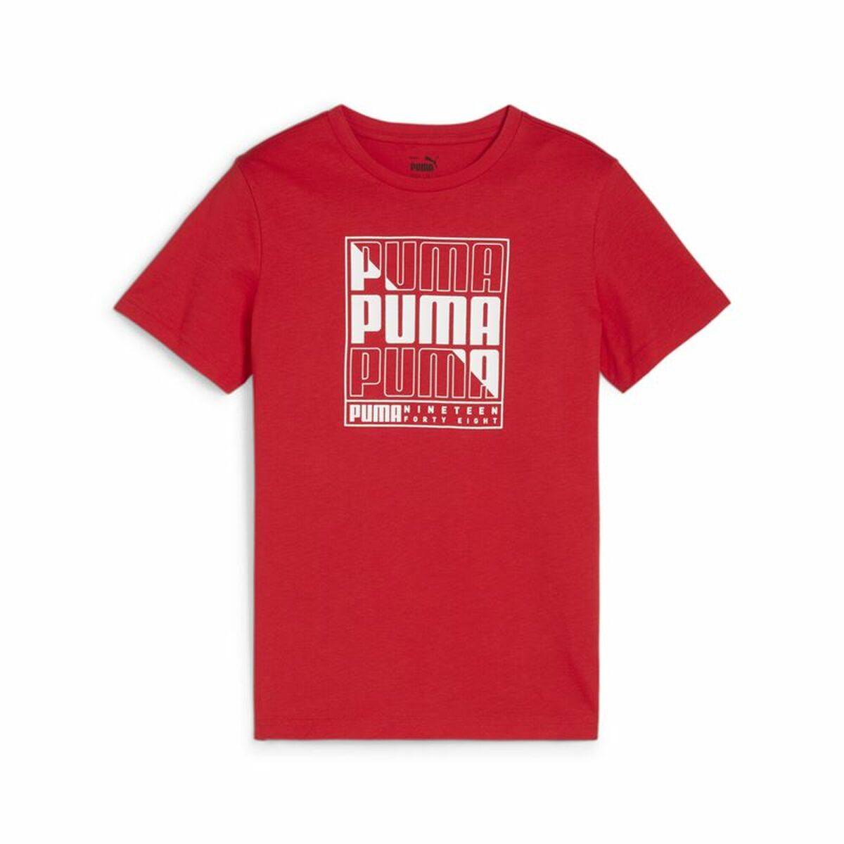 Maglia a Maniche Corte per Bambini Puma Graphic Taglia:15-16 Anni