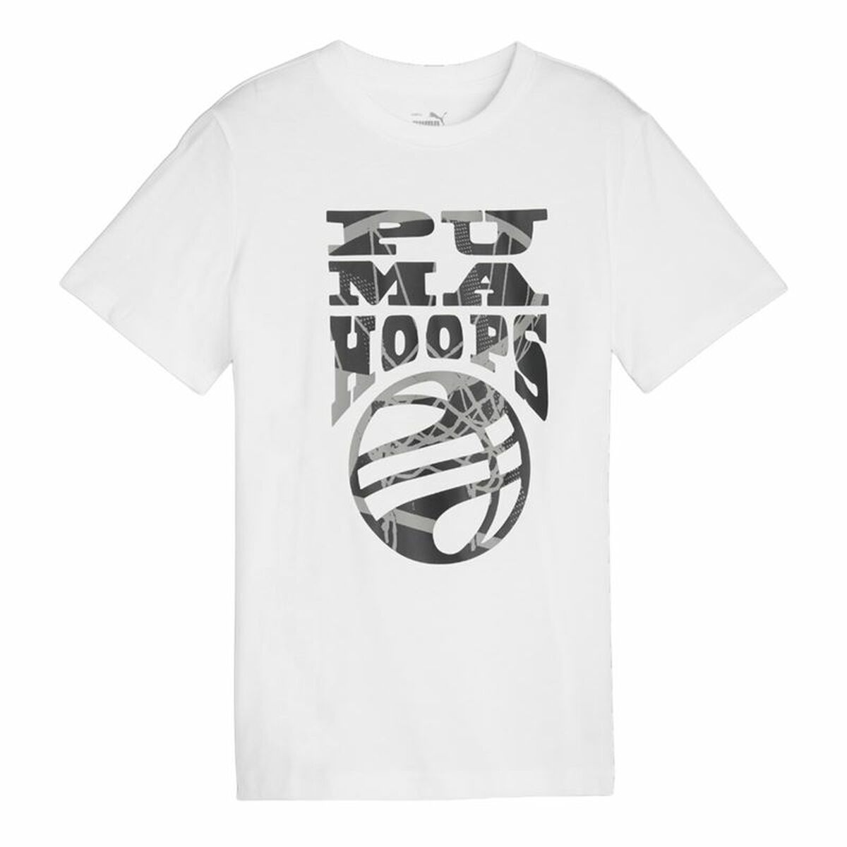 Maglia a Maniche Corte per Bambini Puma Basketball Blueprint Taglia:9-10 Anni