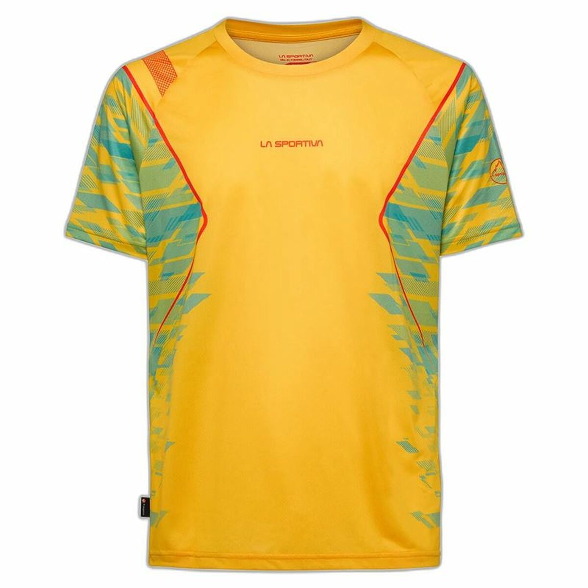 Maglia Sportiva a Maniche Corte La Sportiva Pacer  Giallo Taglia:L