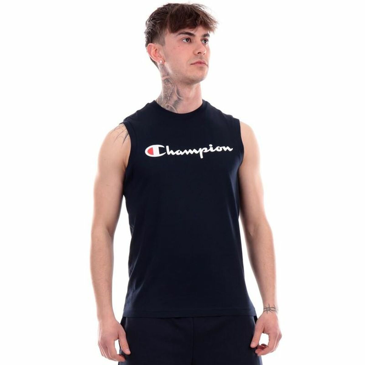 Maglia Sportiva a Maniche Corte Champion Crewneck Taglia:L