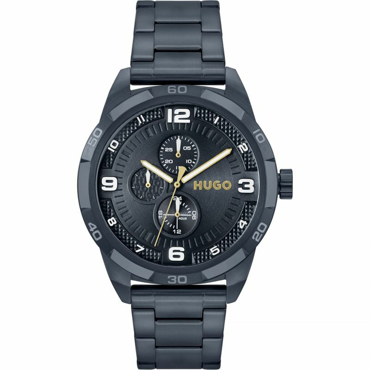 Orologio Unisex Hugo Boss 1530278 Blu Marino (Ø 45 mm)