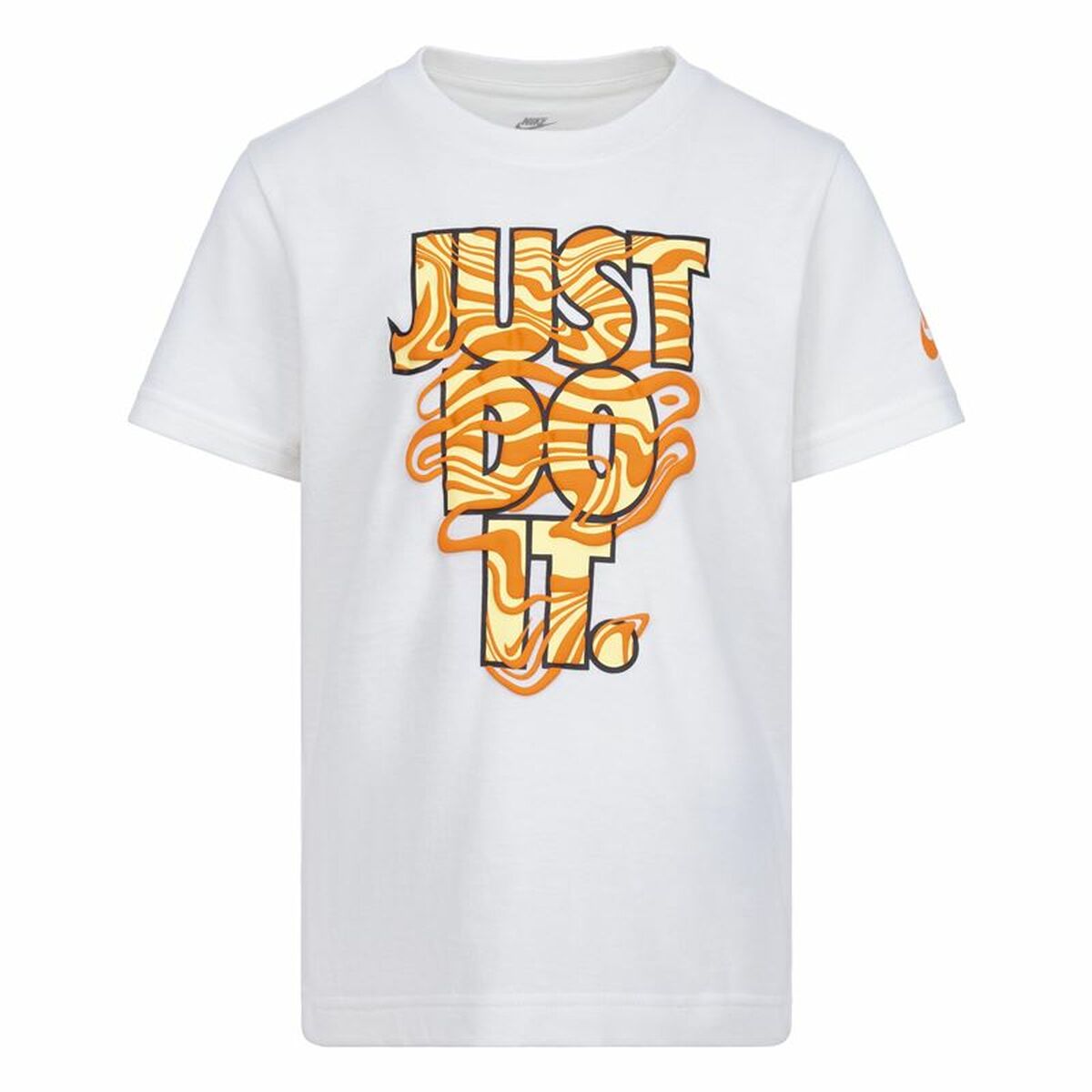 Maglia a Maniche Corte Nike Just do it Waves Taglia:Taglia - 6-7 Anni