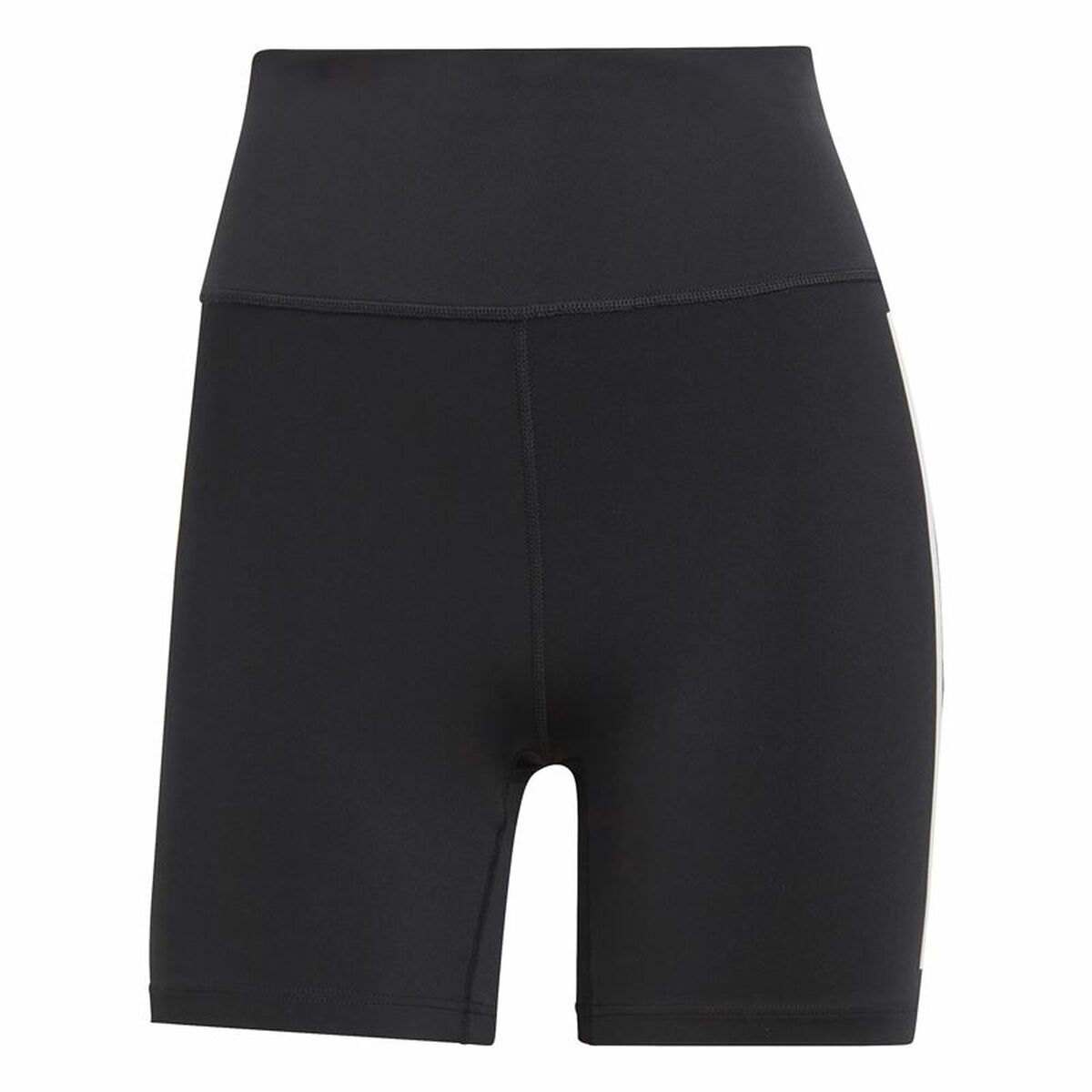 Leggings Sportivo da Donna Adidas Dailyrun 3Stripes 5In Nero Taglia:XS