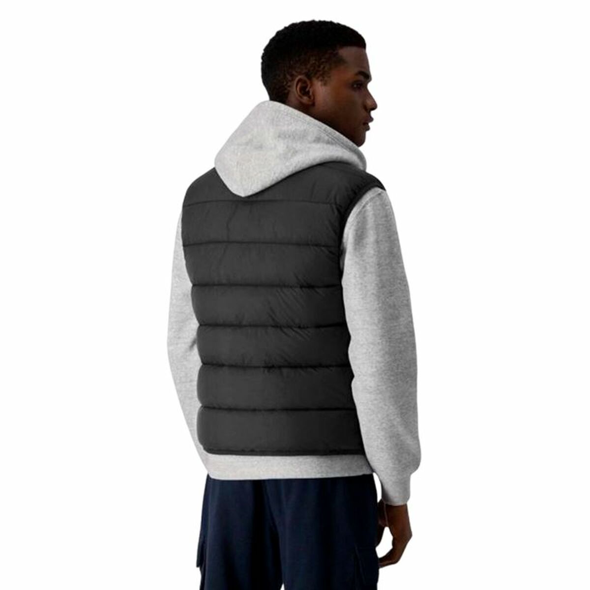 Gilet Sportivo da Uomo Champion Vest Nero Taglia:L - Image 3