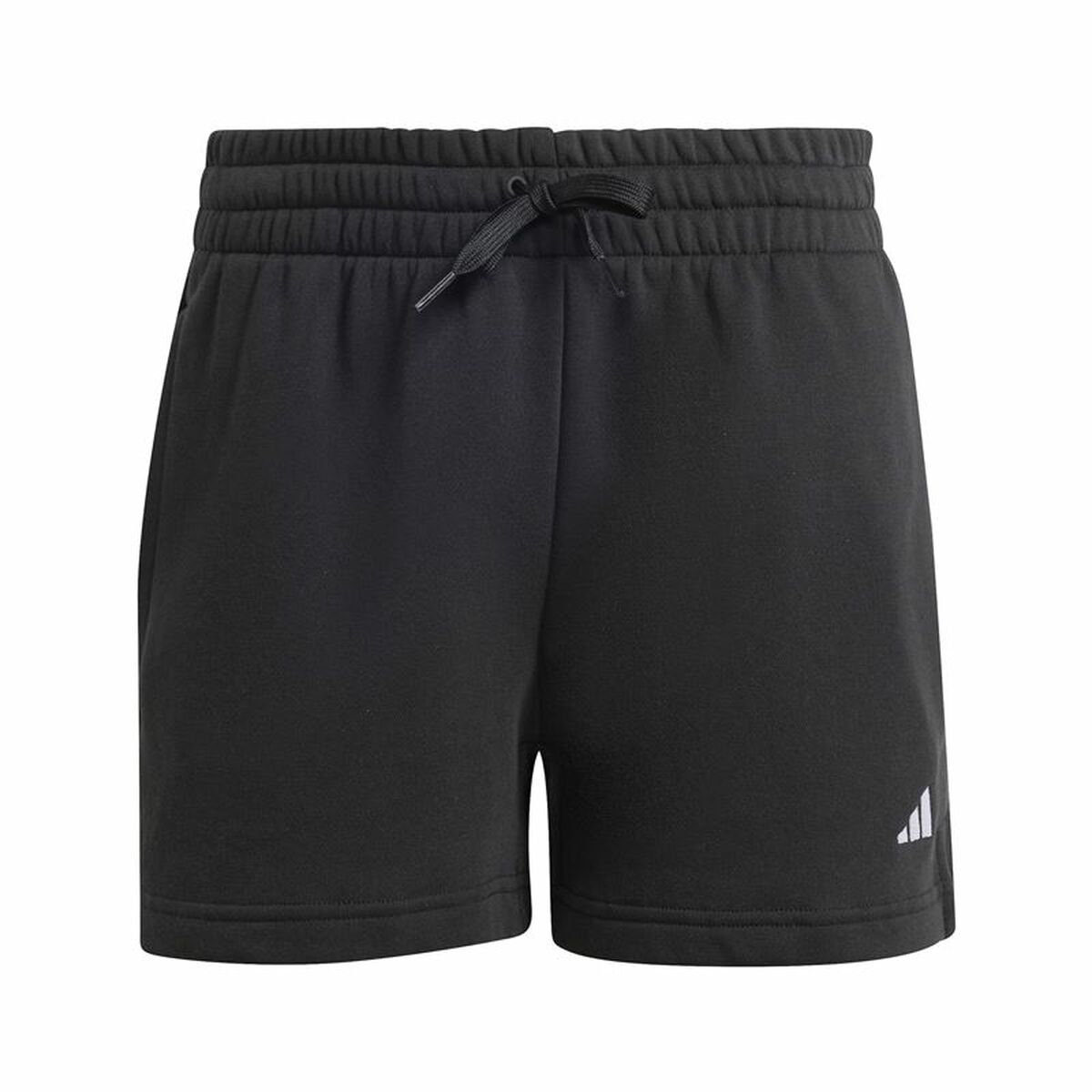 Pantaloncino Sportivo Adidas Essentials Small Logo Fleece Shorts Nero Taglia:XL