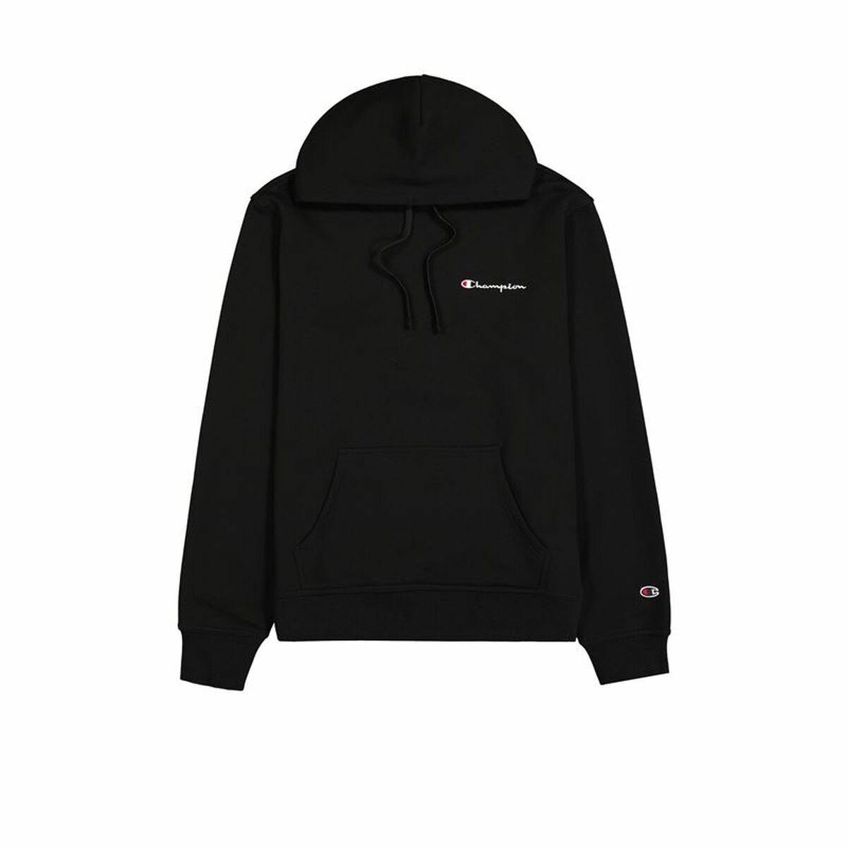 Felpa con Cappuccio Uomo Champion Hooded Sweatshirt Nero L