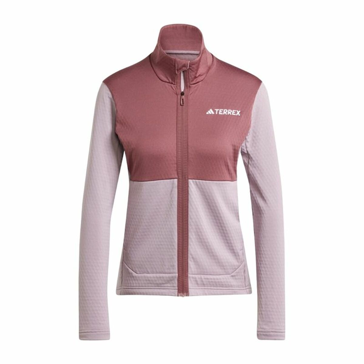 Giacca Sportiva da Donna Adidas Terrex Multi Light Fleece Rosa Taglia:M