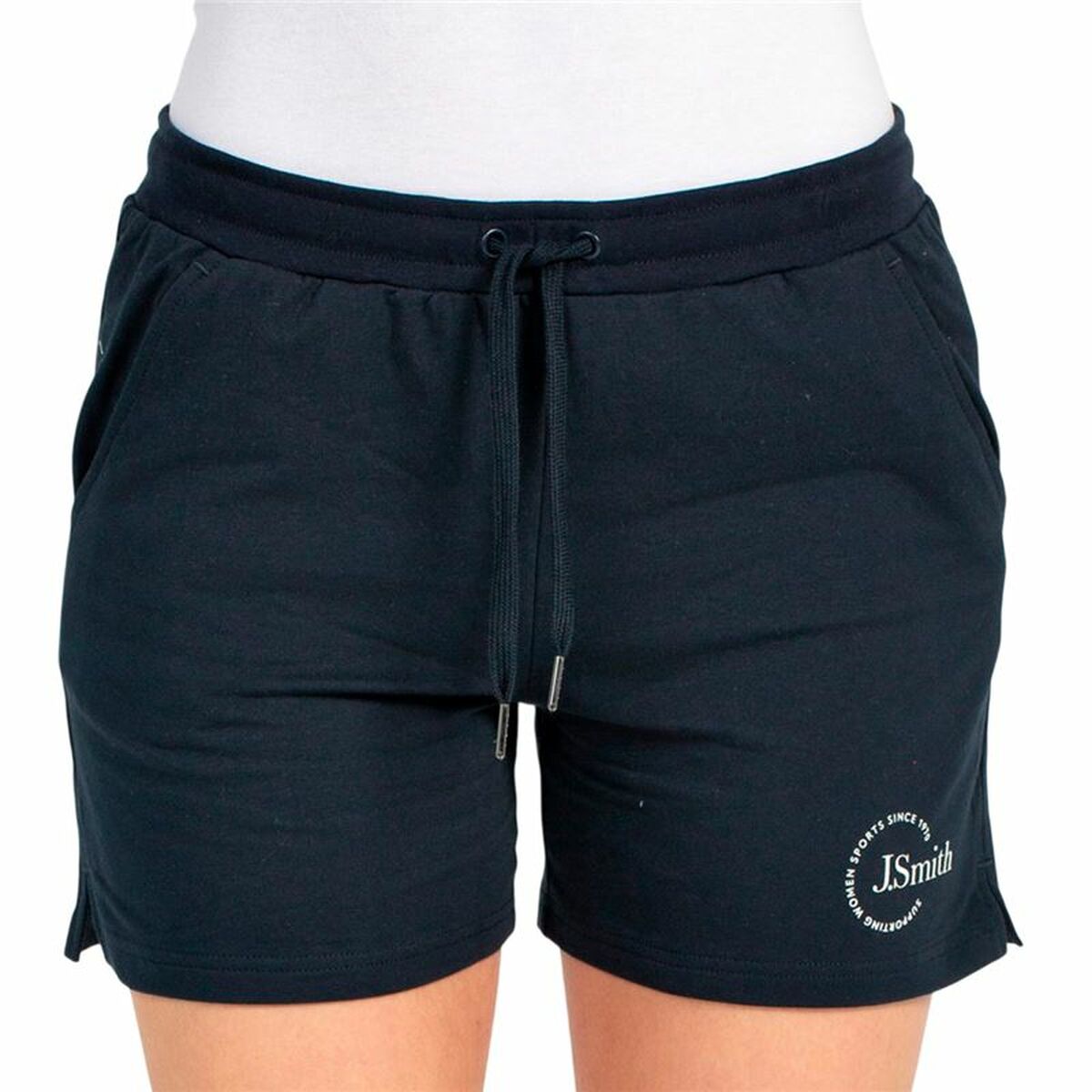 Pantaloncini Sportivi da Donna John Smith Ake Nero Taglia:L