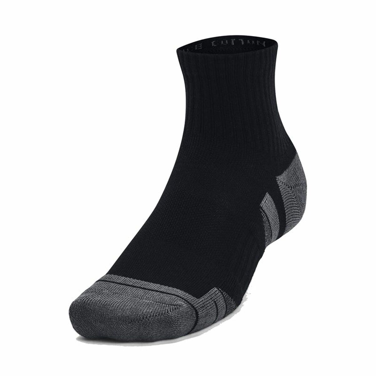 Calzini Under Armour Performance Nero 36-41 Fitness Taglia Calzatura:36,5-42