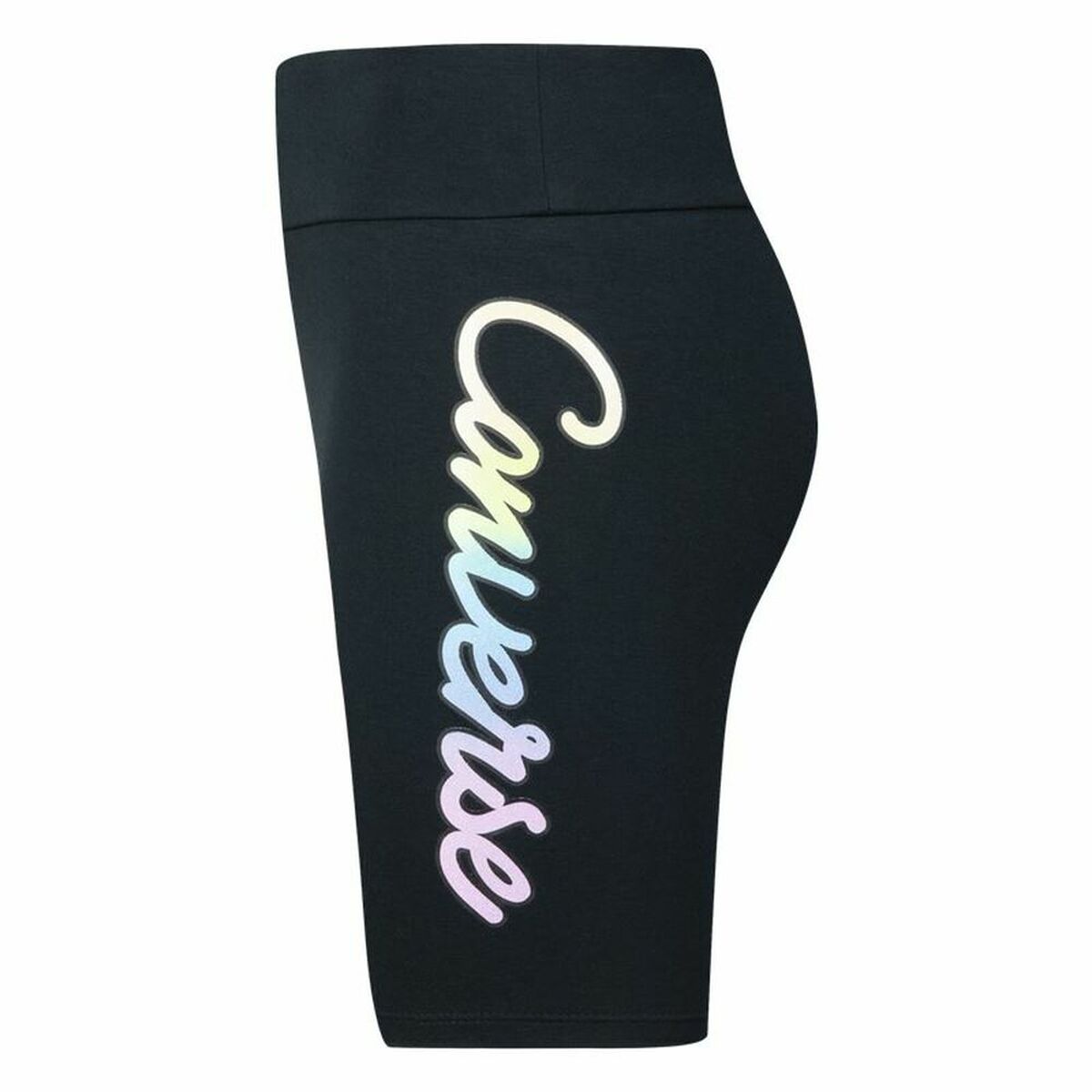 Leggings Sportivi per Bambini Converse Rise Biker Nero Taglia:13-15 Anni