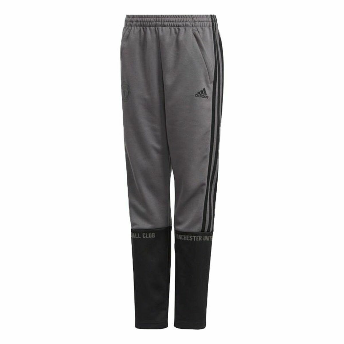 Pantalone Sportivo per Bambini Adidas Manchester United Grigio Taglia:9-10 Anni