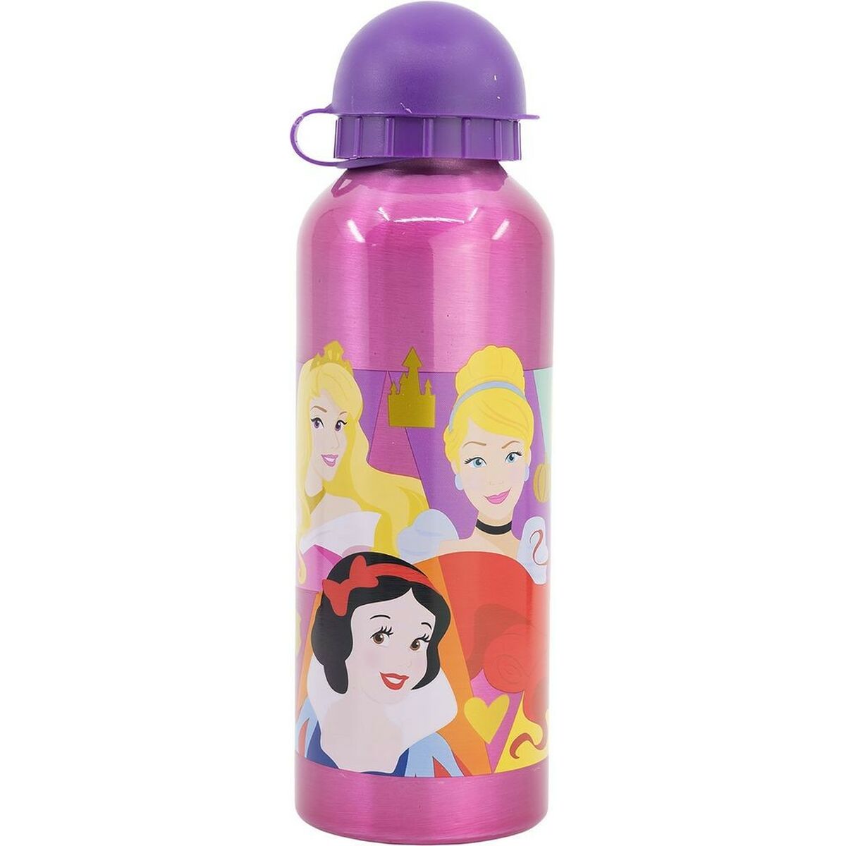 Bottiglia d'acqua Disney Princess CZ11260 530 ml Rosa Alluminio - Image 3
