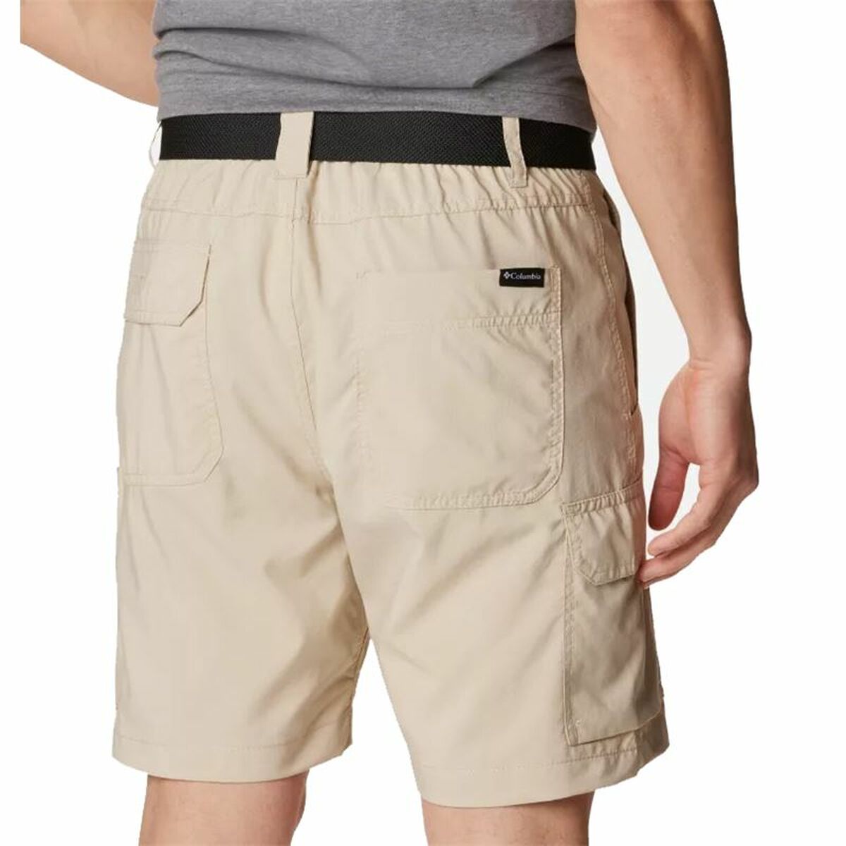 Pantaloncino Sportivo Columbia Silver Ridge Beige Marrone Chiaro Montagna Taglia:38 - Image 5