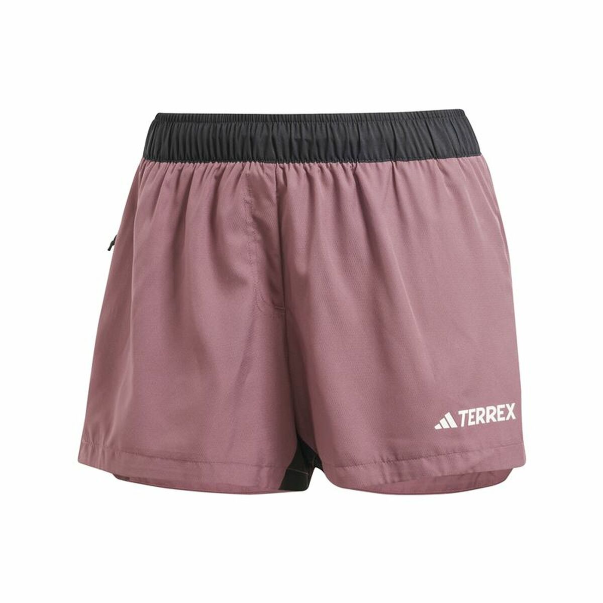 Pantaloncino Sportivo Adidas Mt Trail Sh Rosa Taglia:M
