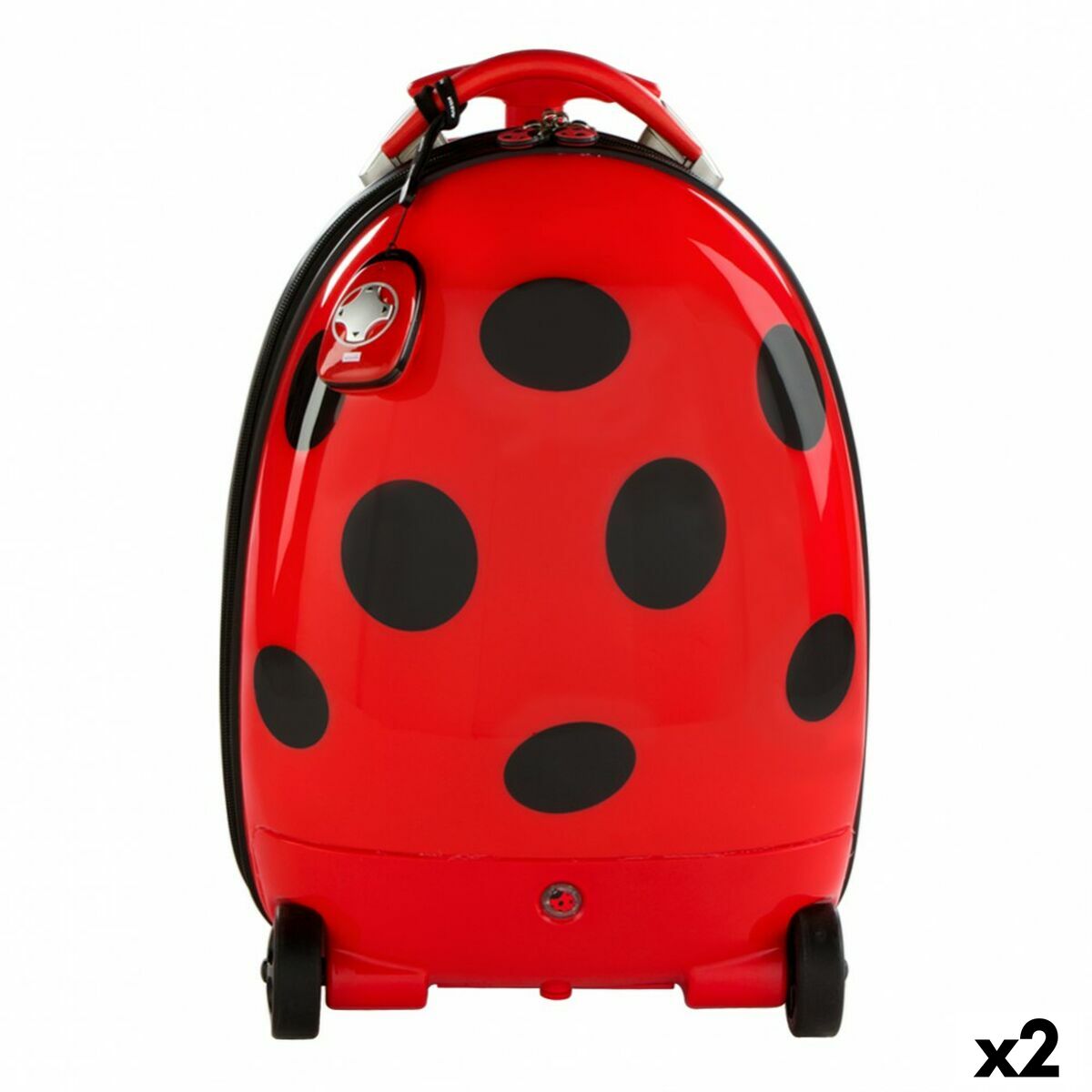 Trolley Rastar Per bambini Coccinella Telecomando 2,4 GHz 34 x 48 x 27,5 cm