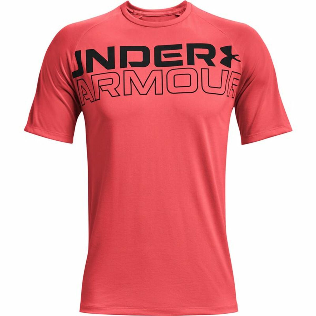 Maglia a Maniche Corte Uomo Under Armour Tech 2.0 Rosso Taglia:XL