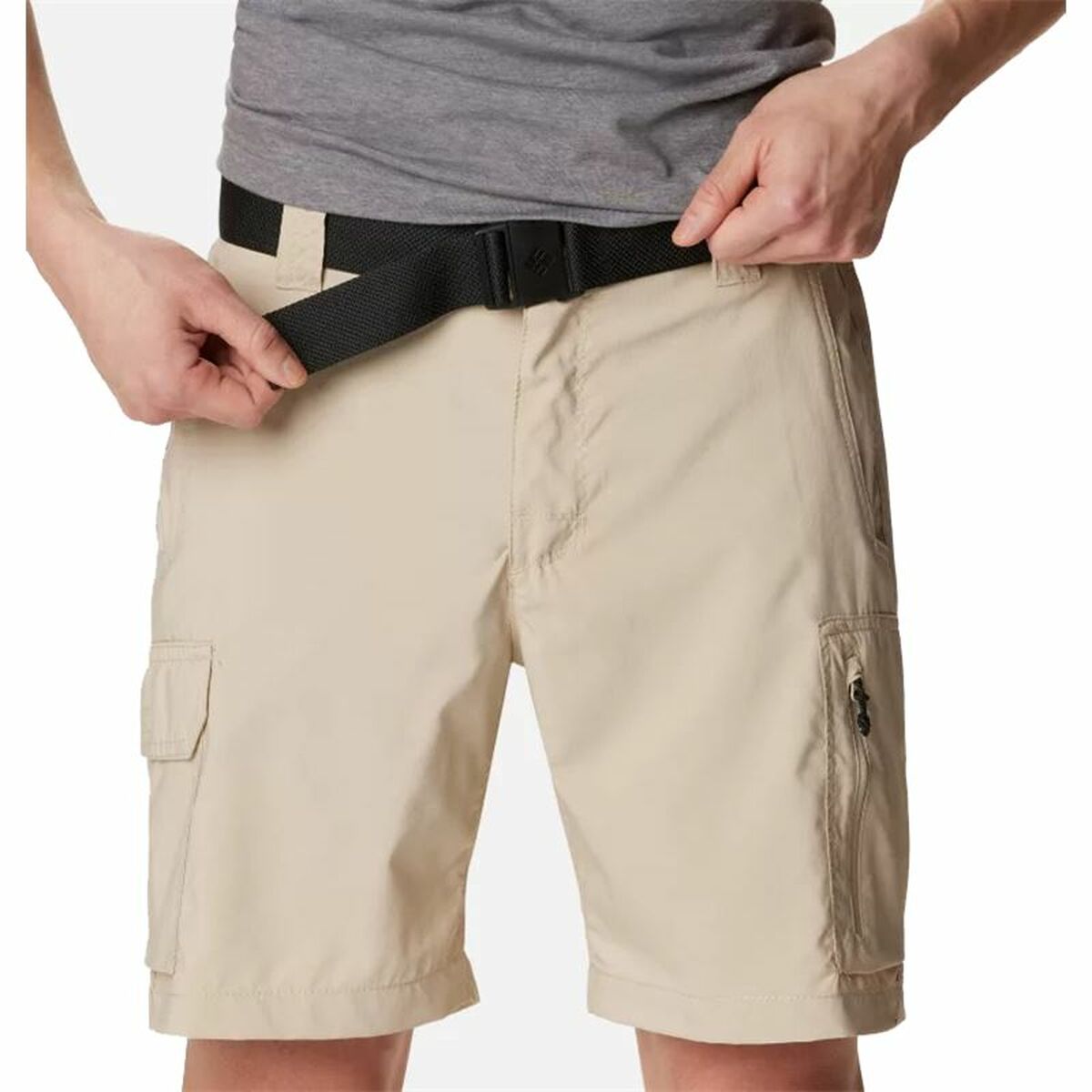 Pantaloncino Sportivo Columbia Silver Ridge Beige Marrone Chiaro Montagna Taglia:40 - Image 4