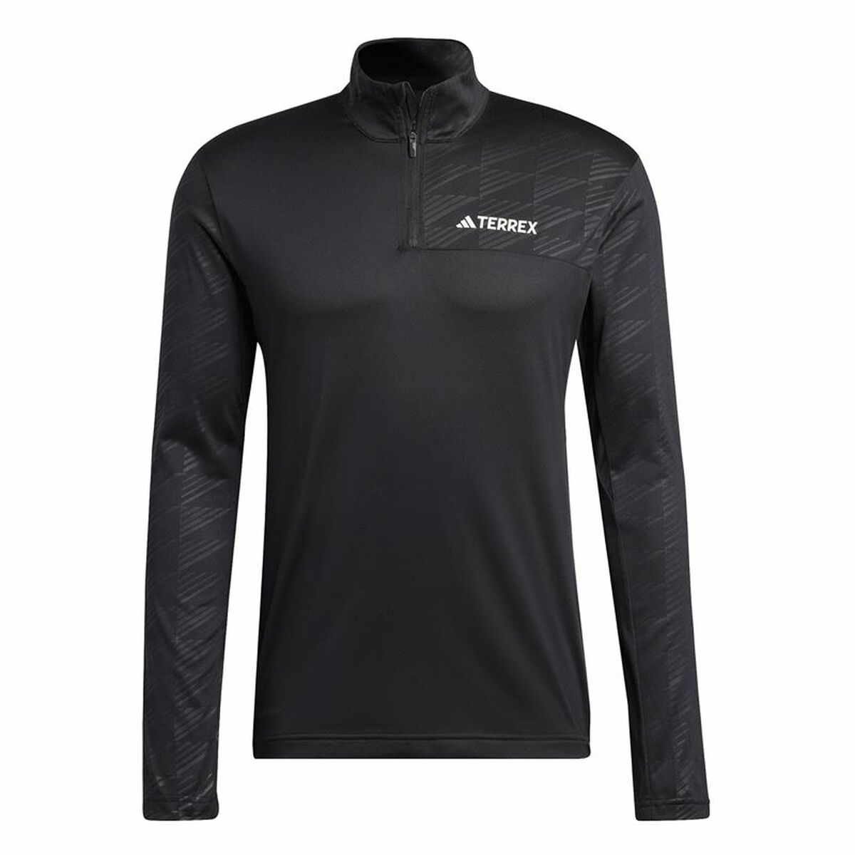 Maglia a Maniche Lunghe Uomo Adidas Terrex Multi Half-Zip Nero Taglia:M