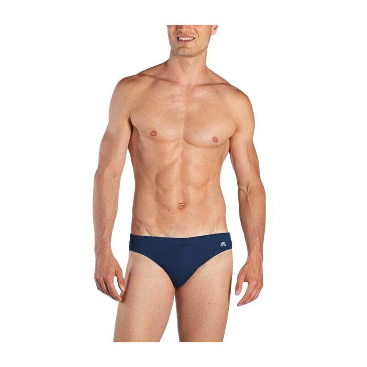 Costume da Bagno Uomo Aquarapid Costume Slip Salsedine Blu Marino Taglia:52
