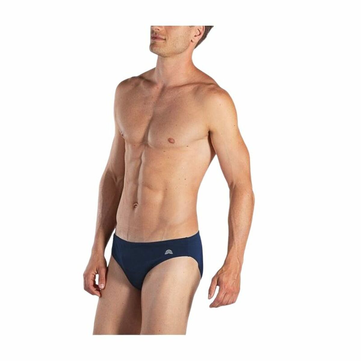 Costume da Bagno Uomo Aquarapid Costume Slip Salsedine Blu Marino Taglia:52 - Image 3