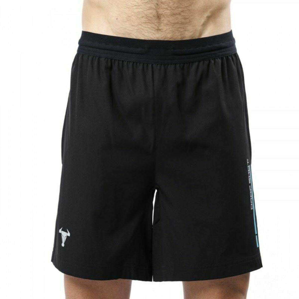 Pantaloni Corti Sportivi da Uomo Drop Shot Alsai Campa Nero Taglia:XL