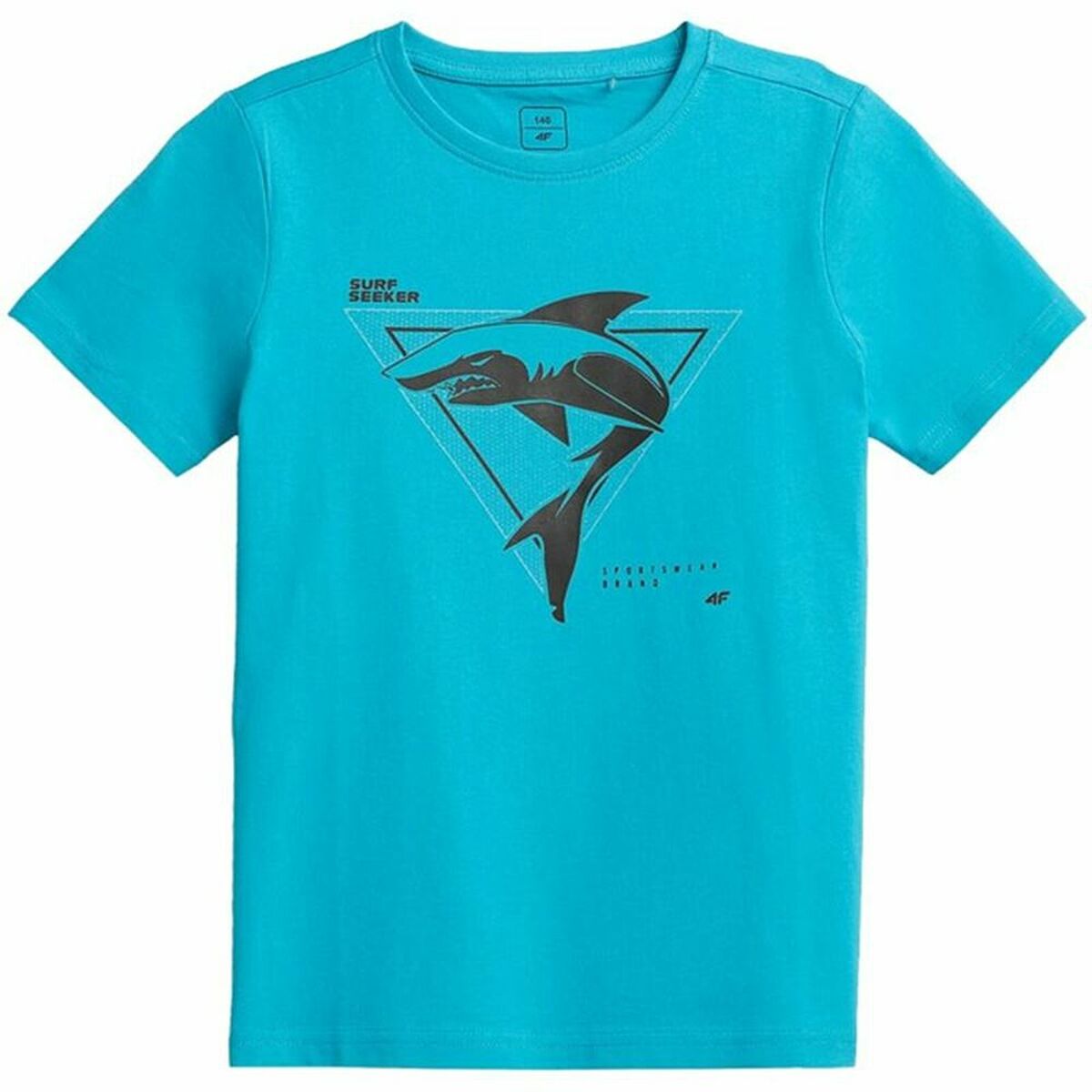 Maglia a Maniche Corte per Bambini 4F Print Taglia:14-15 Anni