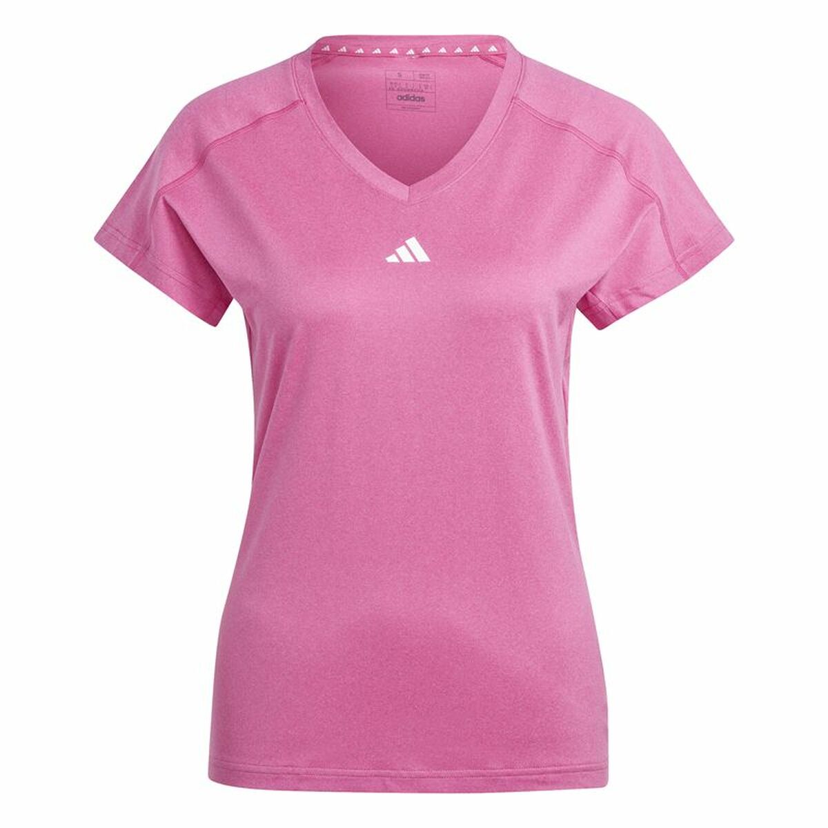 Maglia a Maniche Corte Donna Adidas Essentials Rosa Lilla Taglia:XS