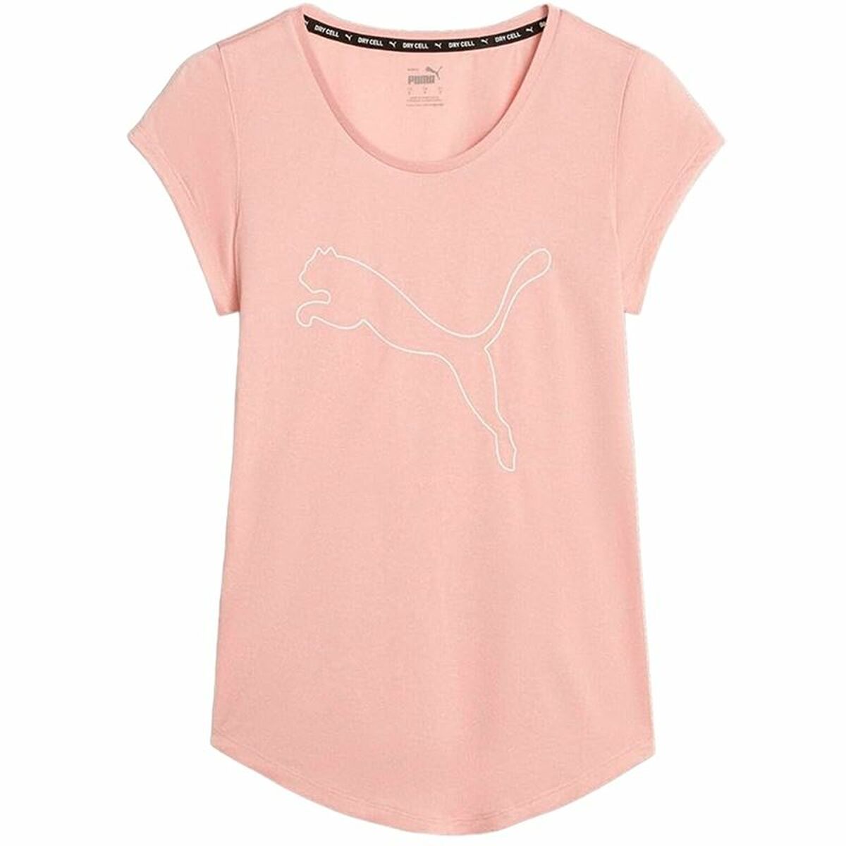 Maglia a Maniche Corte Donna Puma Train Favoriterse Rosa chiaro Taglia:XS