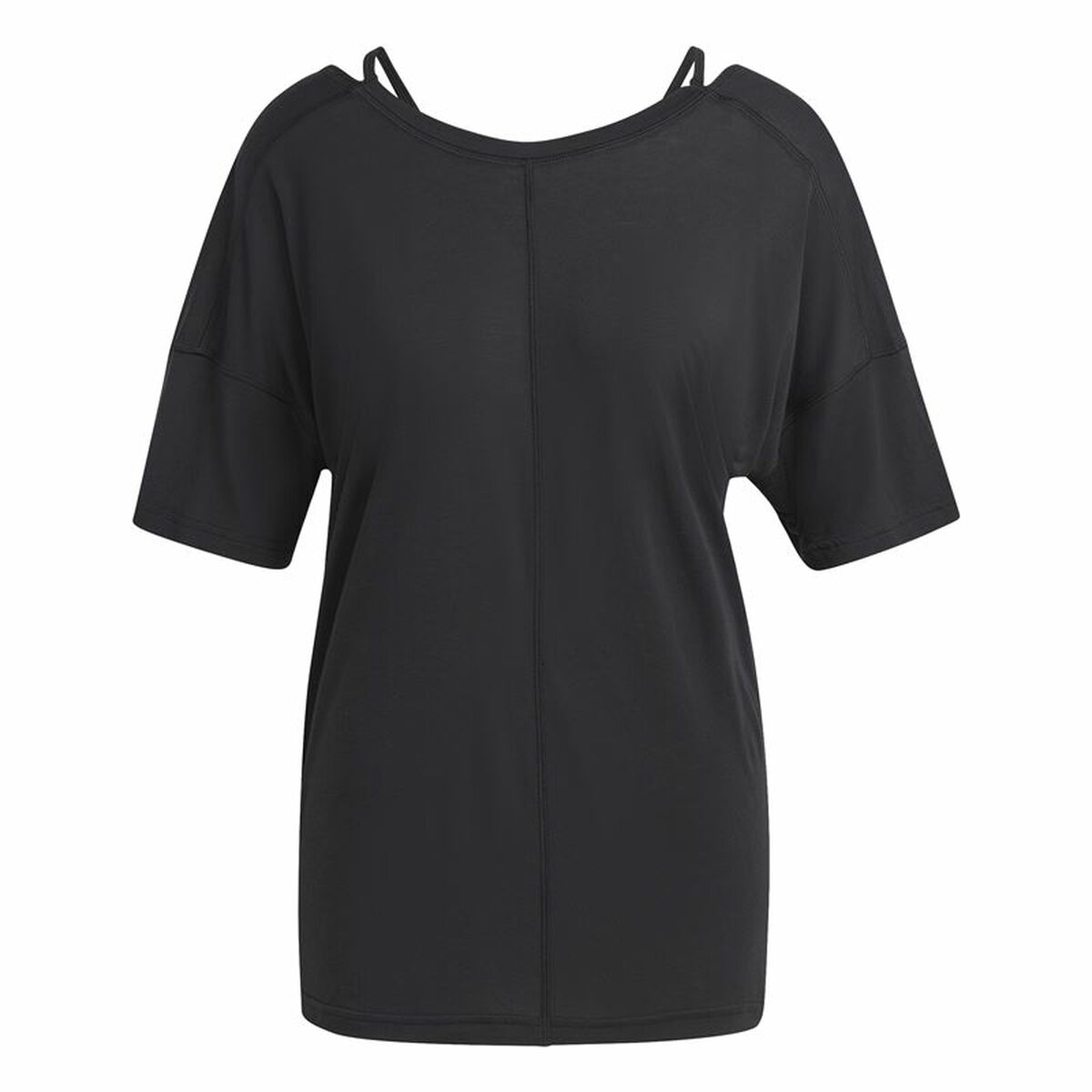 Maglia a Maniche Corte Donna Adidas Studio Oversized Nero Taglia:XS