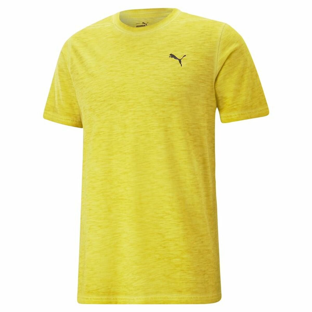 Maglia a Maniche Corte Uomo Puma Studio Foundation Giallo Taglia:L