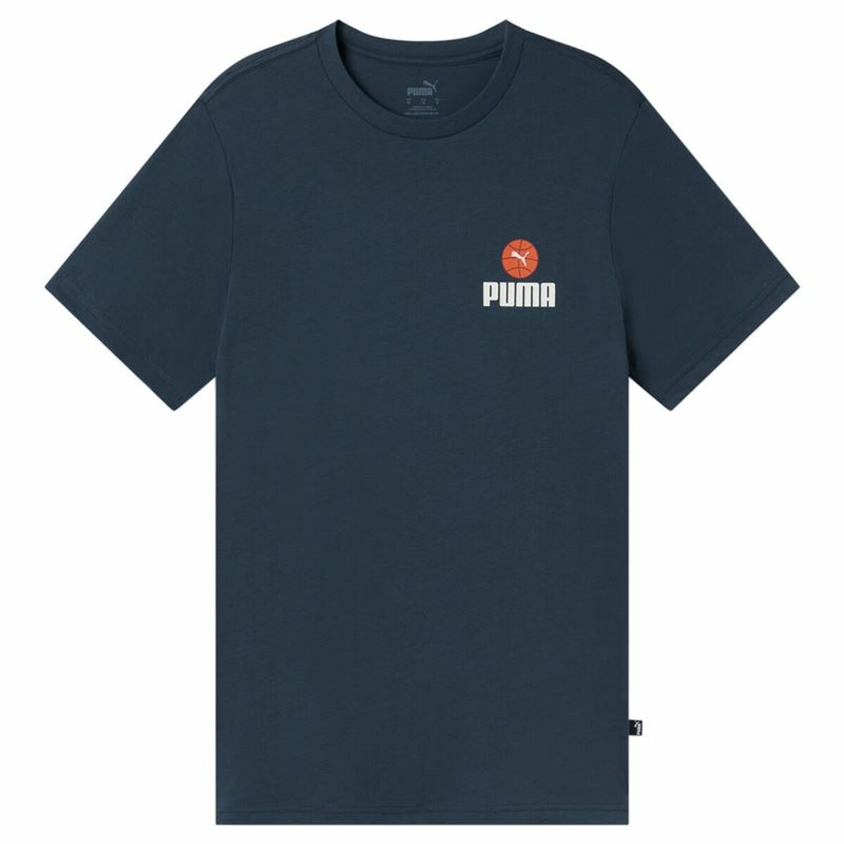 Maglia a Maniche Corte Uomo Puma Bppo-000745 Blu scuro Taglia:M