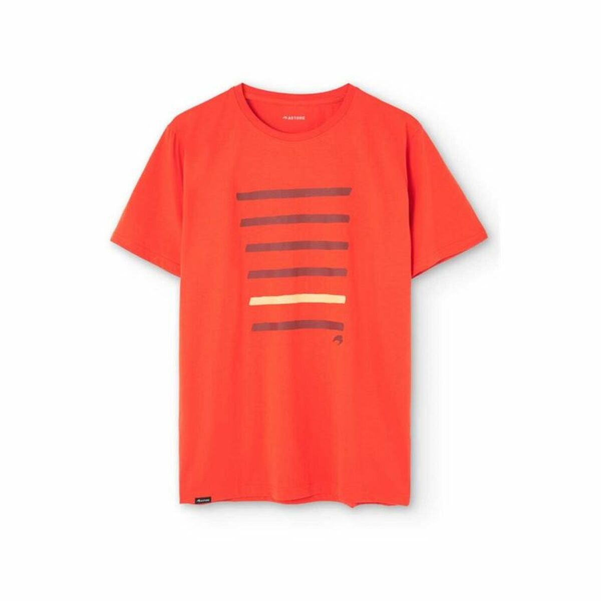 Maglia a Maniche Corte Uomo Astore Maxi Arancione scuro Taglia:L
