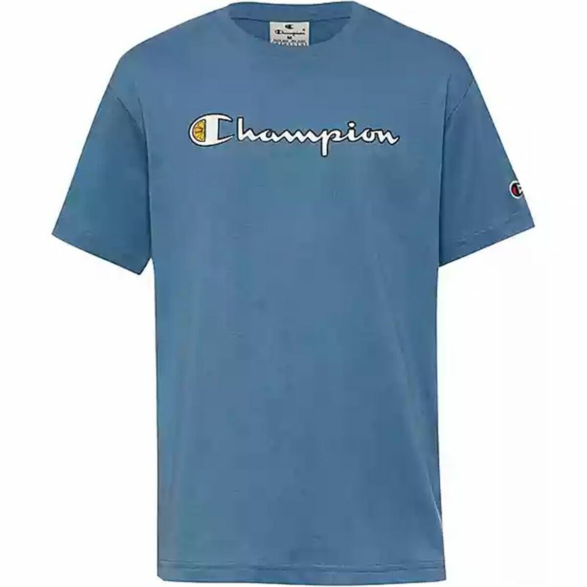 Maglia Sportiva a Maniche Corte Champion Indaco Taglia:XXS