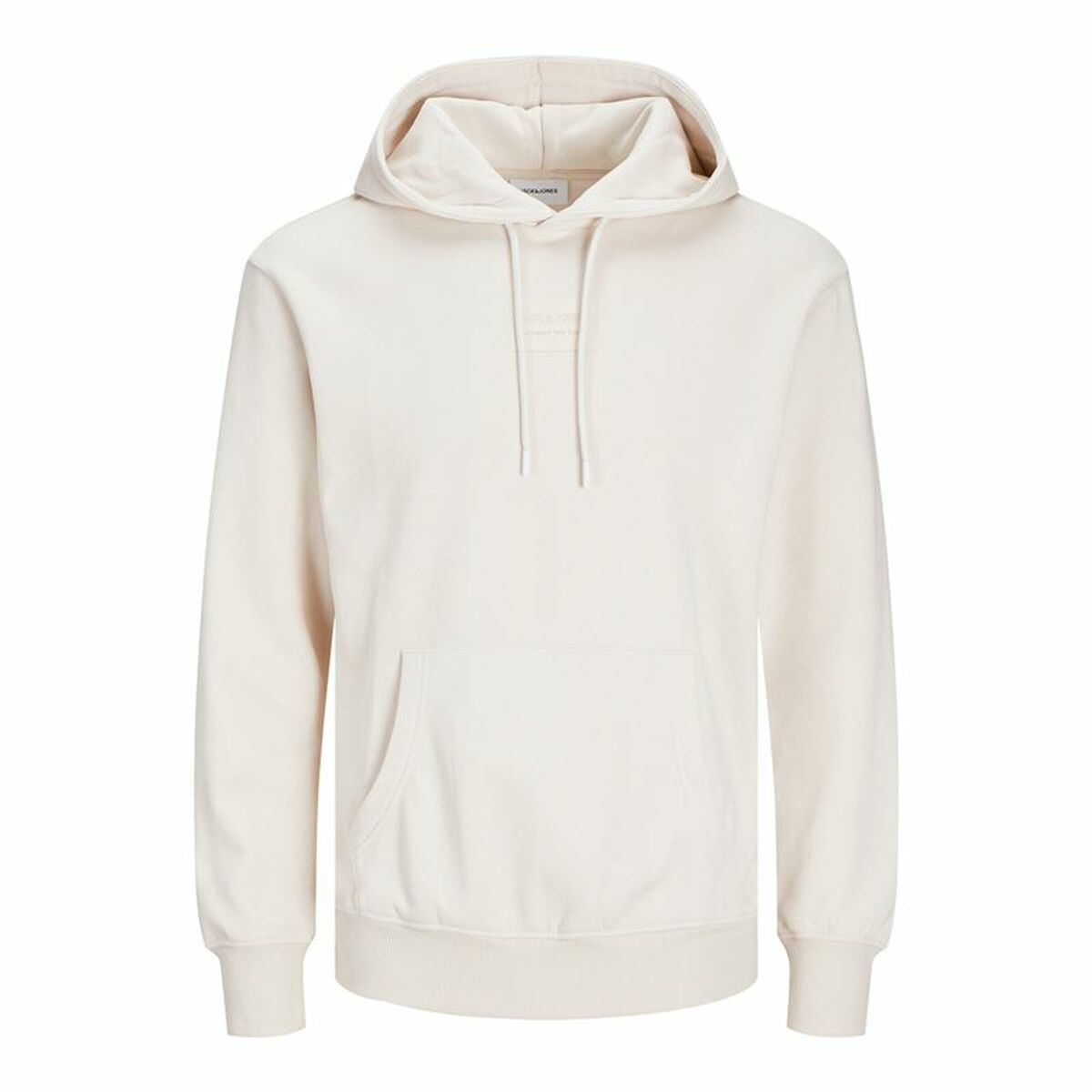 Felpa con Cappuccio Uomo Jack & Jones Jjhakkai Moonbeam Taglia:L