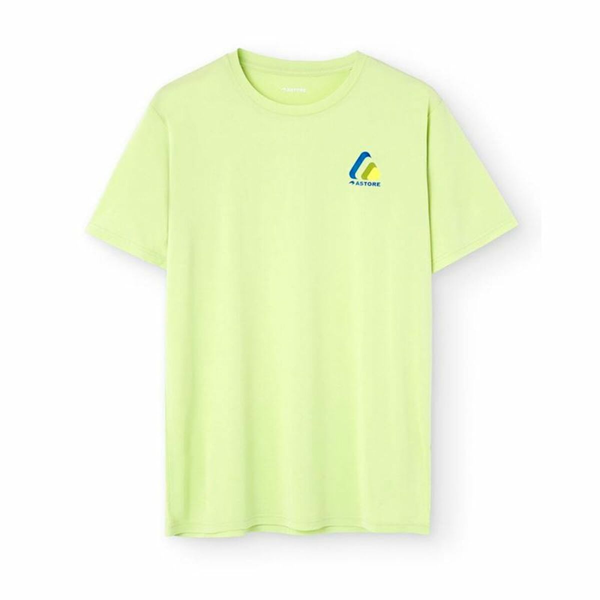 Maglia a Maniche Corte Uomo Astore Longo Verde limone Taglia:M