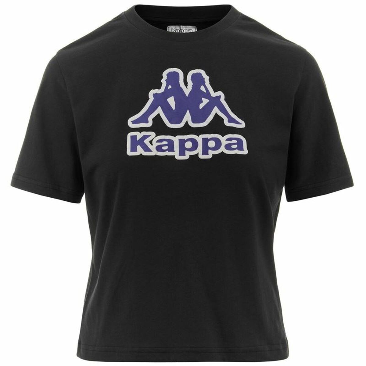Maglia a Maniche Corte Donna Kappa Fabra Nero Taglia:L