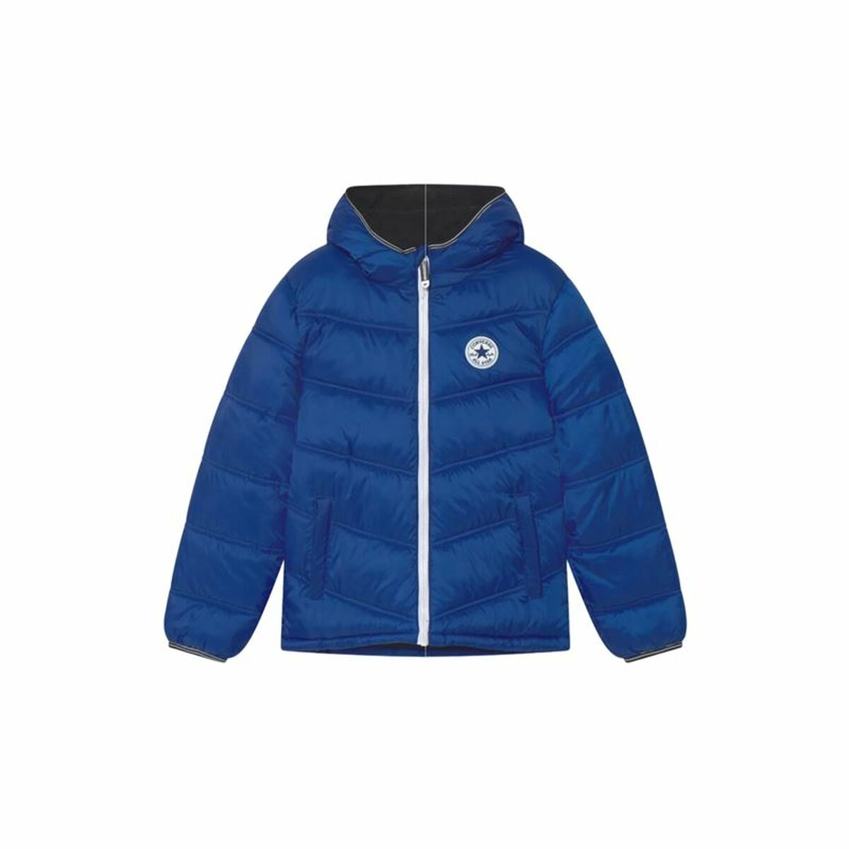 Giacca Sportiva da Bambini Converse Azzurro Taglia:Taglia - 6-7 Anni