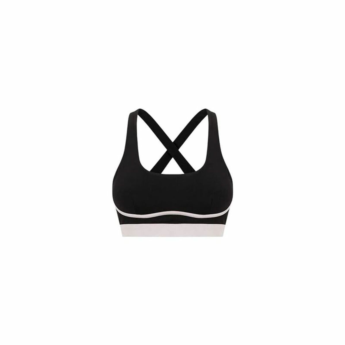 Top Sportivo Donna Black Limba Tao  Nero Taglia:M