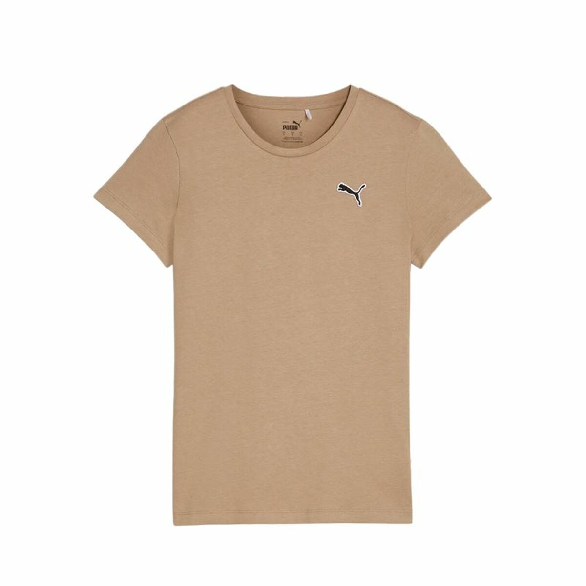 Maglia a Maniche Corte Donna Puma Better Essentials Beige Taglia:XL