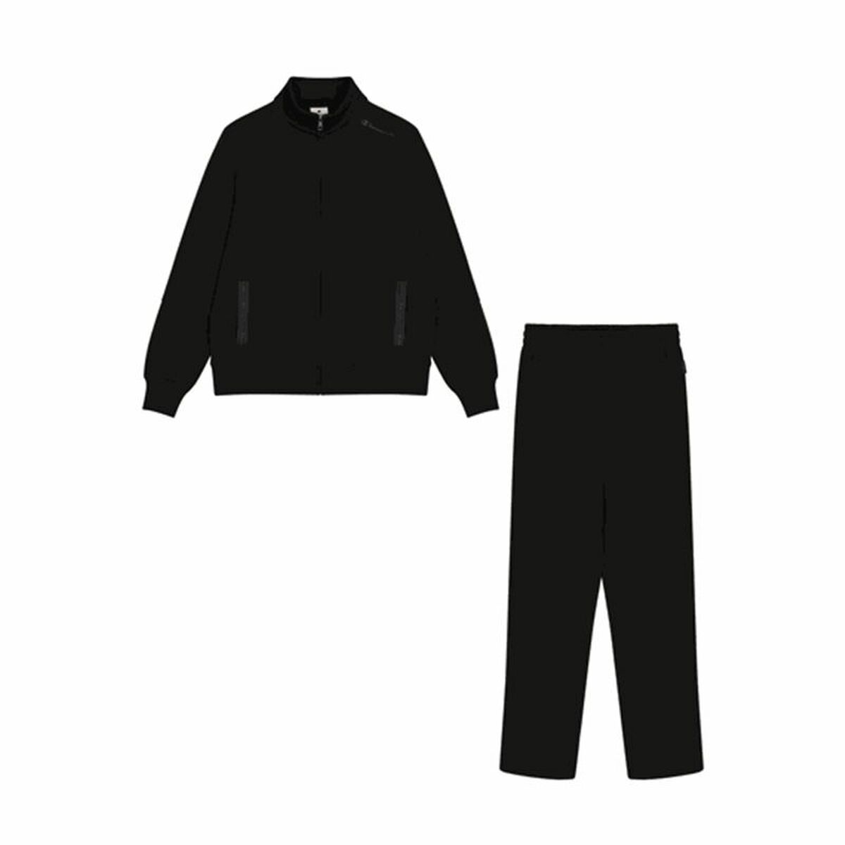 Completo Sportivo da Donna Champion Nero 2 Pezzi Taglia:M