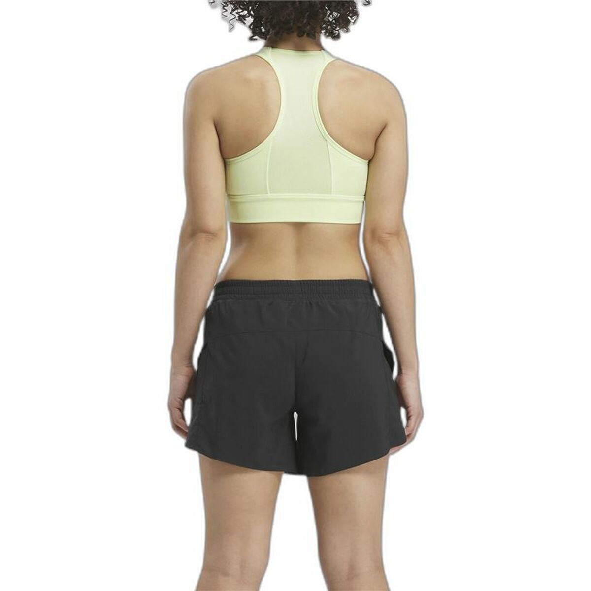 Reggiseno Sportivo Reebok Identity Train Verde limone Taglia:XL - Image 4