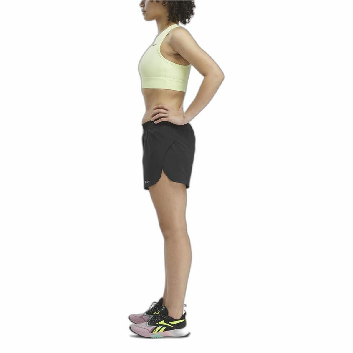 Reggiseno Sportivo Reebok Identity Train Verde limone Taglia:XL - Image 5