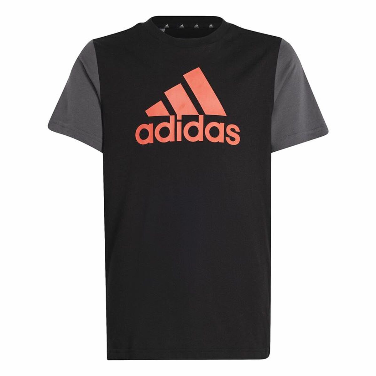 Maglia a Maniche Corte Unisex Adidas Essentials Nero Taglia:13-14 Anni