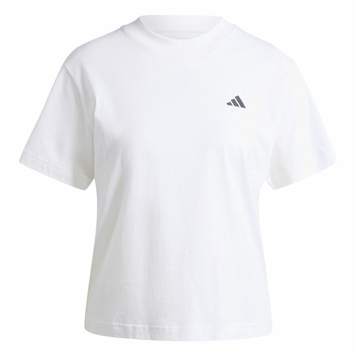 Maglia a Maniche Corte Donna Adidas Essentials Bianco Taglia:L