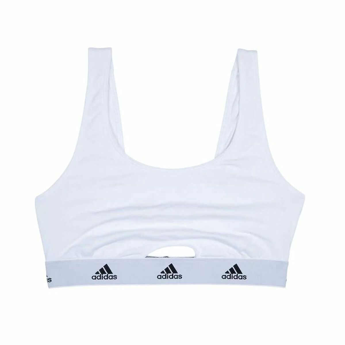 Reggiseno Sportivo Adidas Active Comfort Cotton Bianco Taglia:S