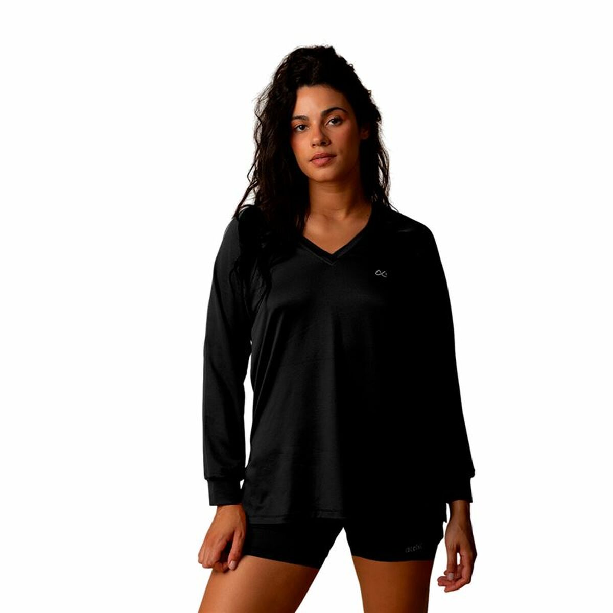 Leggings Sportivo da Donna Ditchil Sweetie Nero Fitness Taglia:M