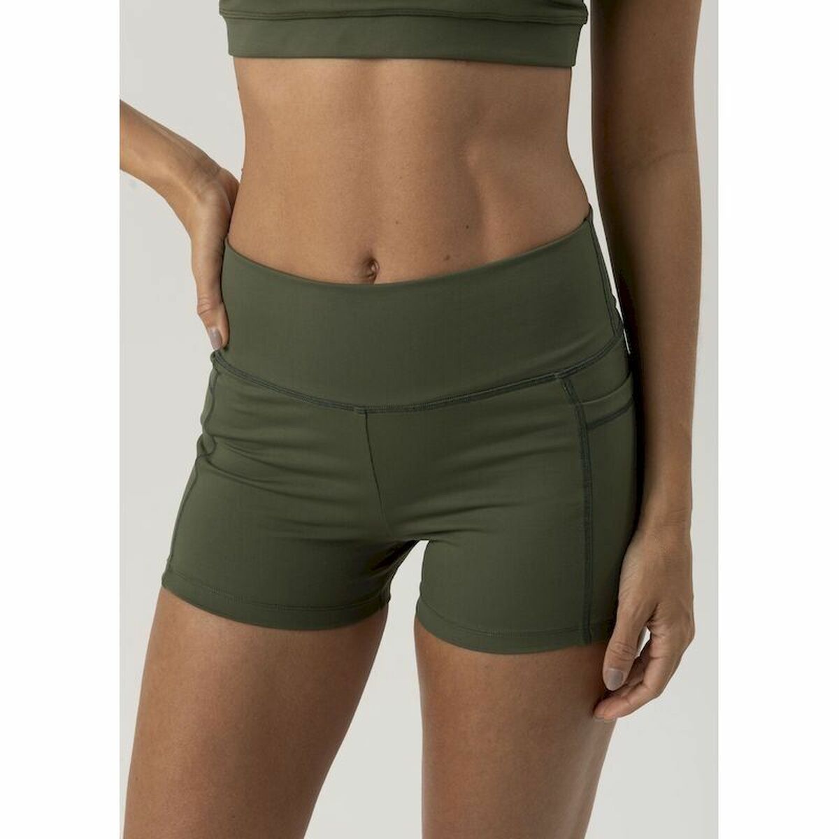Leggings Sportivo da Donna Ditchil Florest Oliva - Image 3